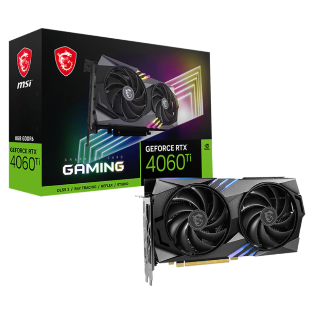 MSI GeForce RTX 4060 Ti GAMING 8GB GDDR6 DLSS 3 128 Bit Ekran Kartı