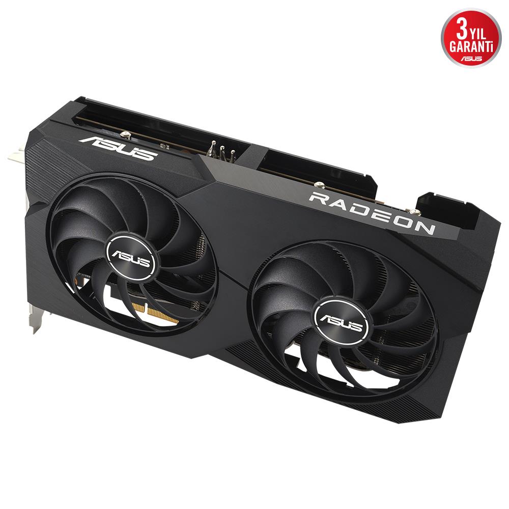 ASUS Radeon RX 7600 DUAL OC Edition 8GB GDDR6 128 Bit Ekran Karti