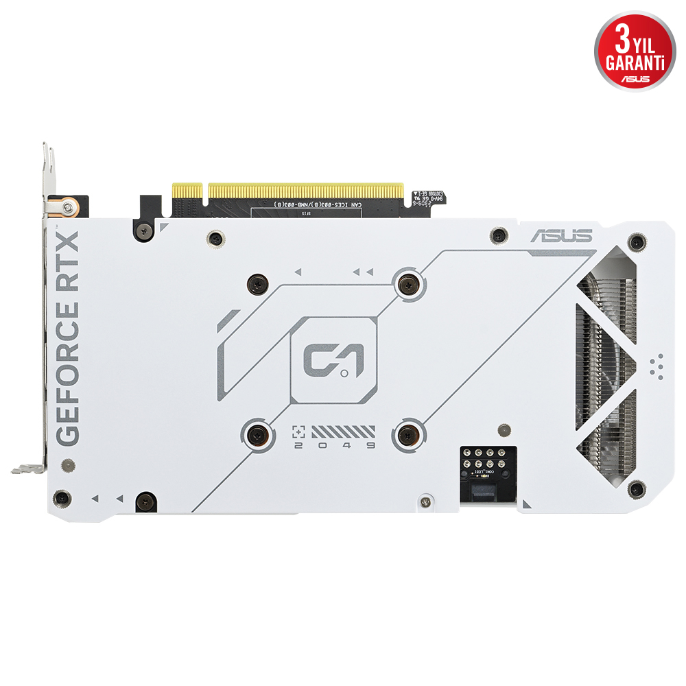 ASUS GeForce RTX 4060 Ti DUAL White OC Edition 8GB GDDR6 DLSS 3 128 Bit Ekran Kartı