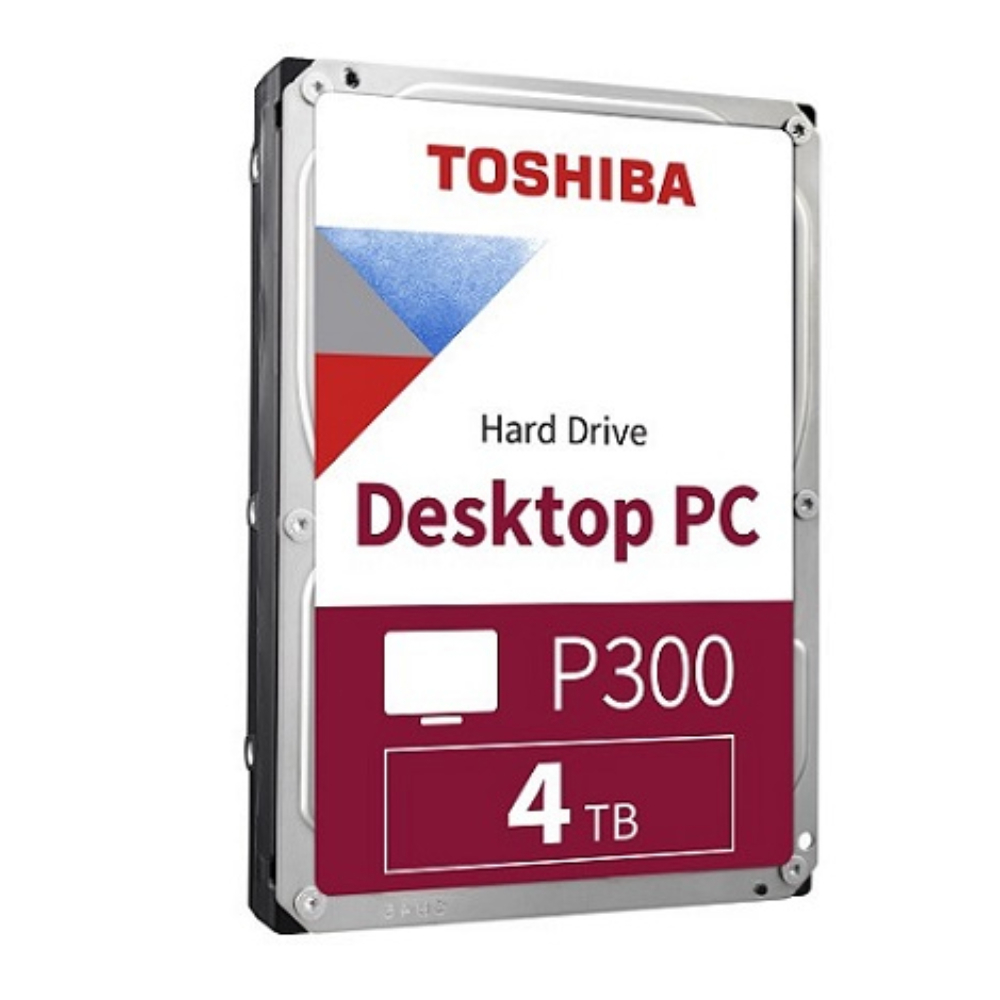 TOSHIBA 4TB P300 3.5" HDWD240UZSVA SATA 3.0 5400 RPM 128MB HDD