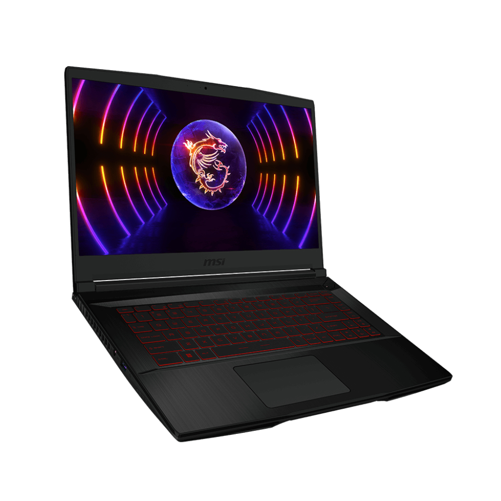MSI THIN GF63 12VE-083XTR i5-12450H 16GB 1TB SSD RTX4050 6GB 15.6" FHD 144Hz FreeDOS Notebook 