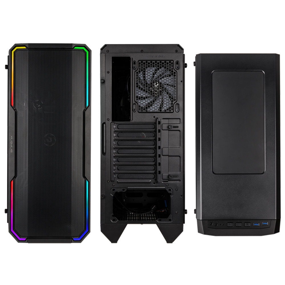 BitFenix Enso Mesh Siyah Tempered Glass ARGB USB 3.0 ATX Mid Tower Kasa