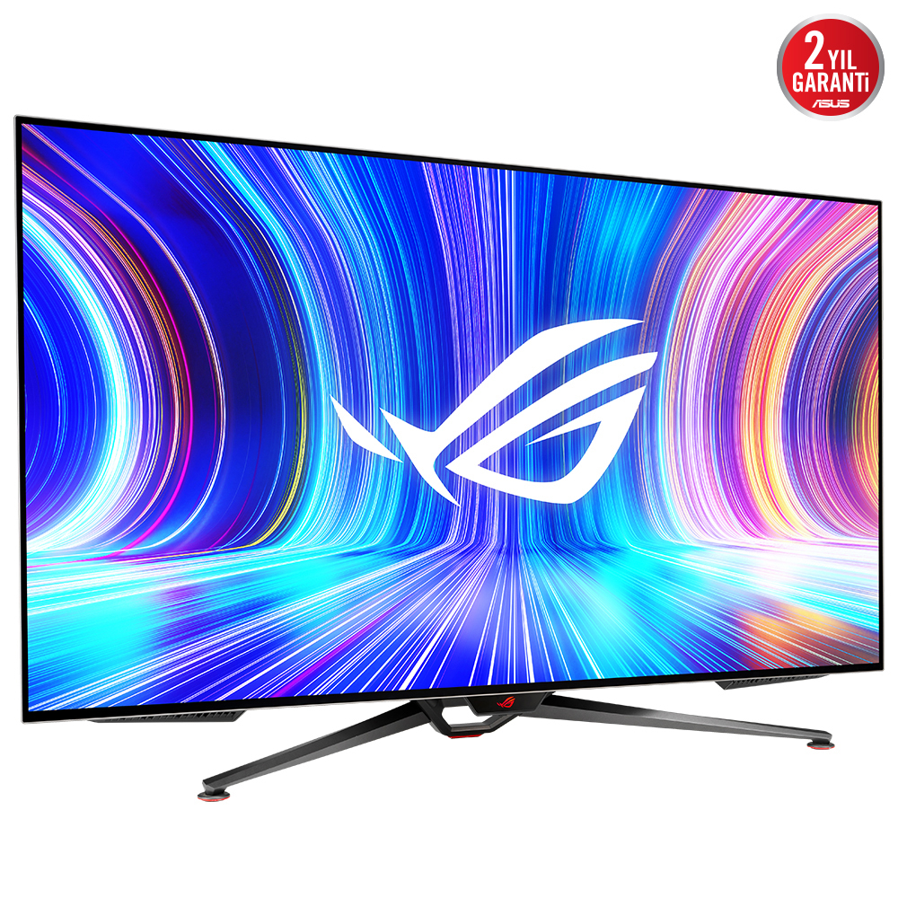 ASUS 48″ ROG Swift OLED PG48UQ 138Hz 0.1ms (GtG) G-Sync HDR10 HDMI DP SPDIF USB3.2 UHD Fast IPS Gaming Monitör