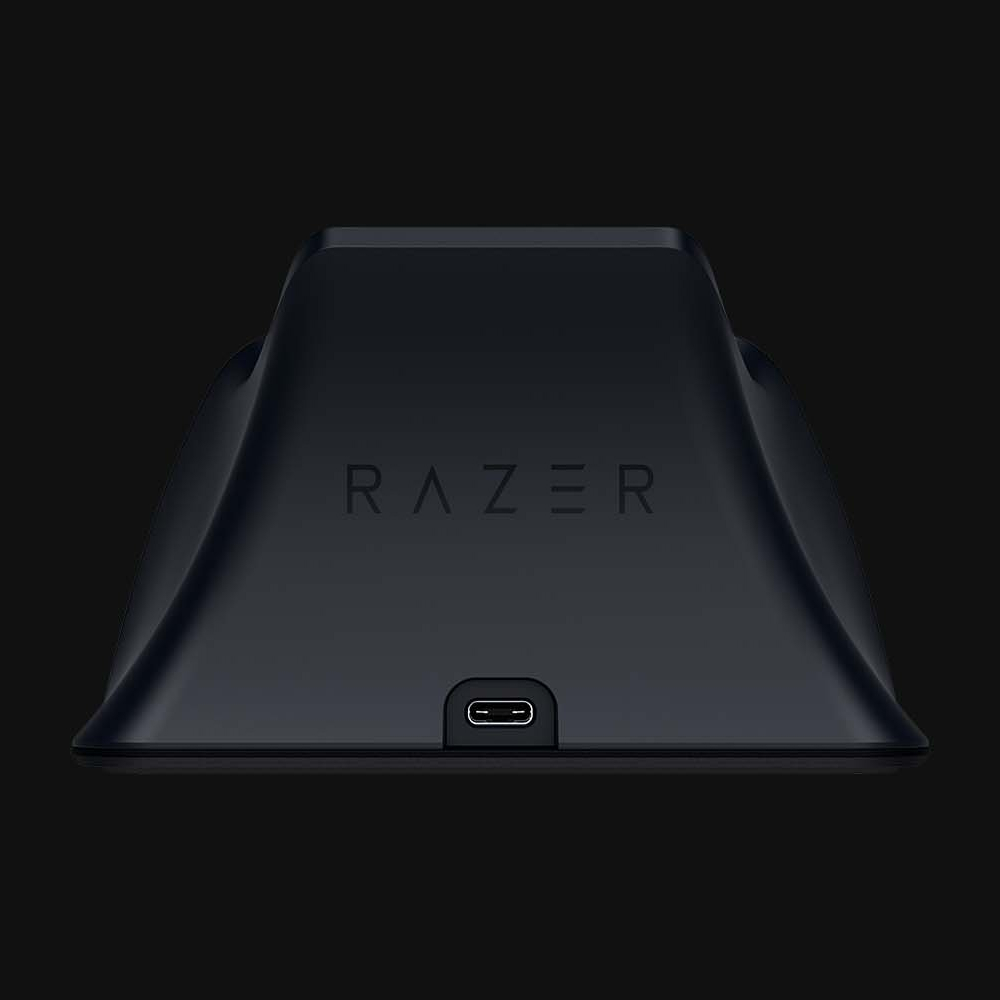Razer Play Station 5 Dualsense Kablosuz Gamepad için Siyah Hızlı Şarj Standı