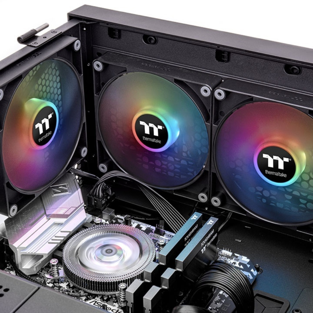 Thermaltake CT120 ARGB Sync 2x120mm Siyah ARGB Fan Kiti