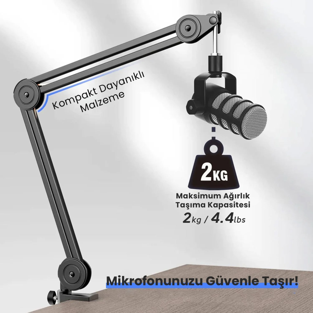 Fifine BM63 Masaüstü Mikrofon Standı 