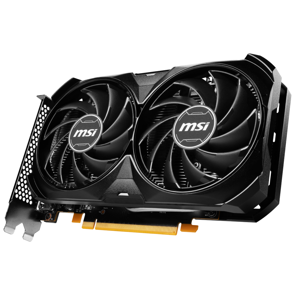 MSI GeForce RTX 4060 VENTUS 2X BLACK 8GB OC GDDR6 DLSS 3 128 Bit