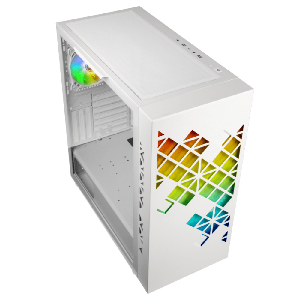 BitFenix Tracery Tempered Glass USB 3.0 Beyaz ATX Mid Tower Kasa