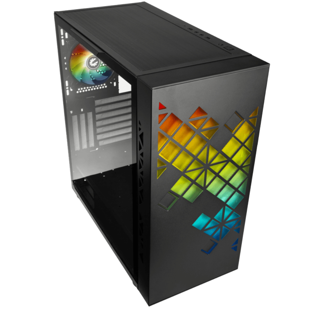 BitFenix Tracery Tempered Glass USB 3.0 Siyah ATX Mid Tower Kasa