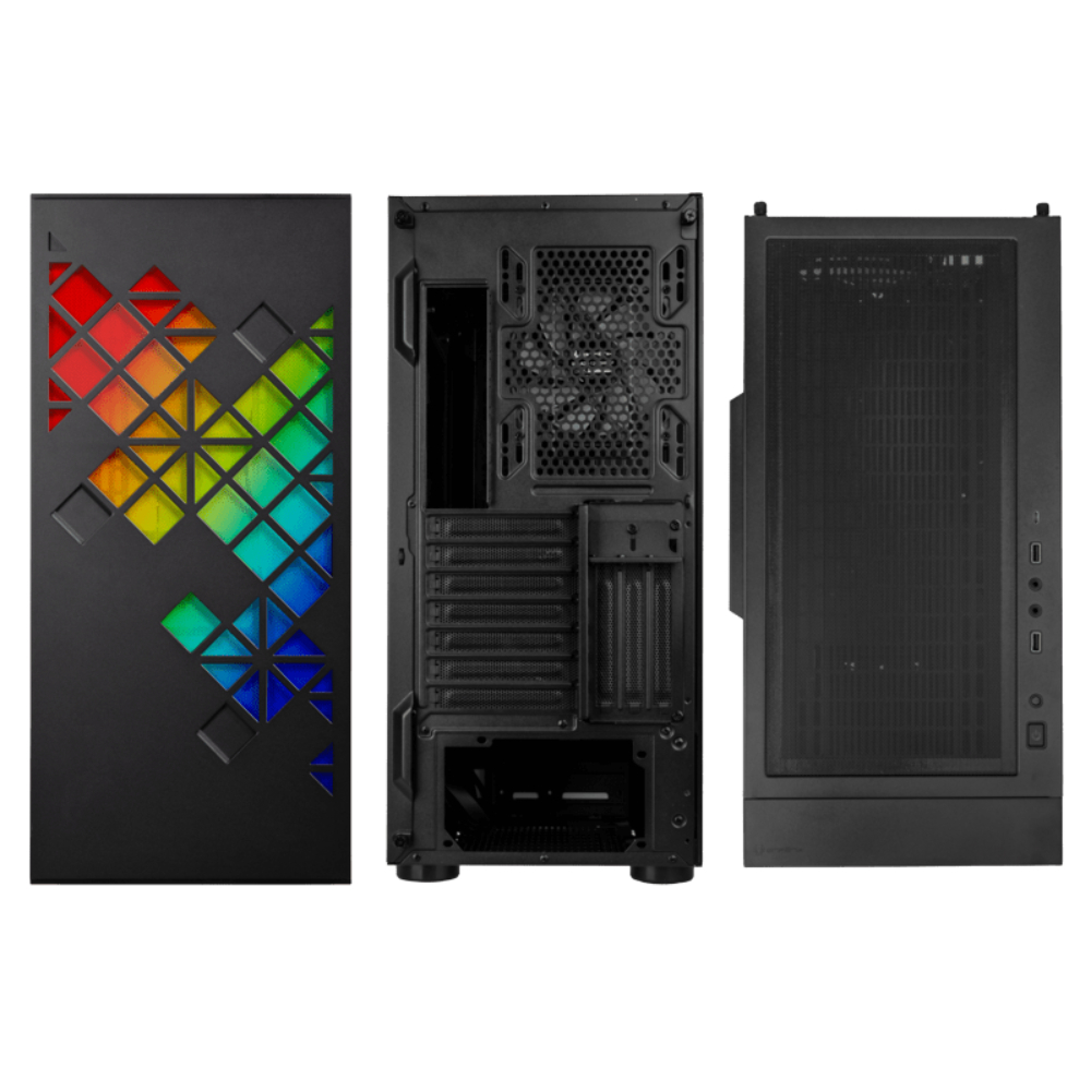 BitFenix Tracery Tempered Glass USB 3.0 Siyah ATX Mid Tower Kasa