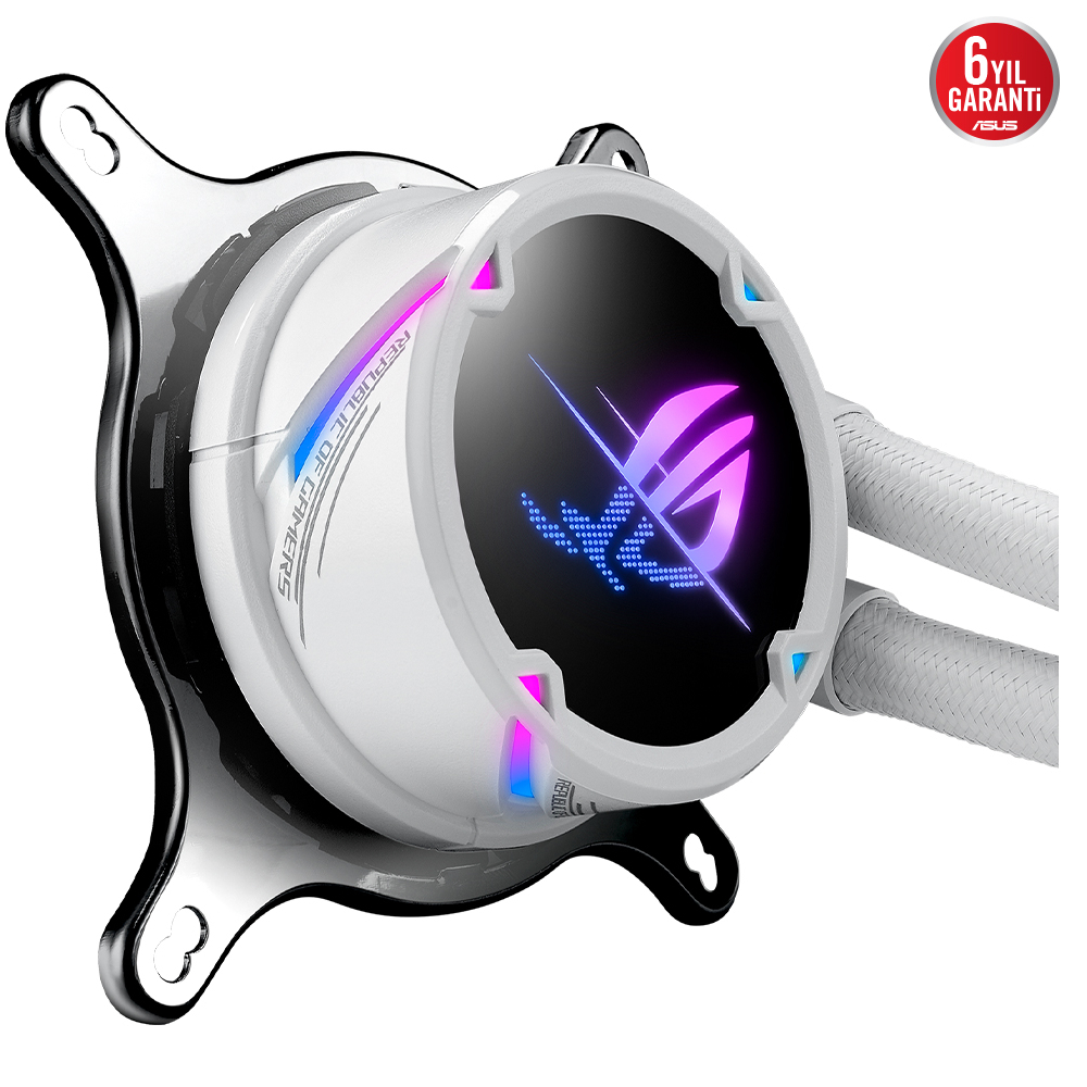 ASUS ROG STRIX LC II 360 V3 ARGB White Edition İşlemci Sıvı Soğutucu