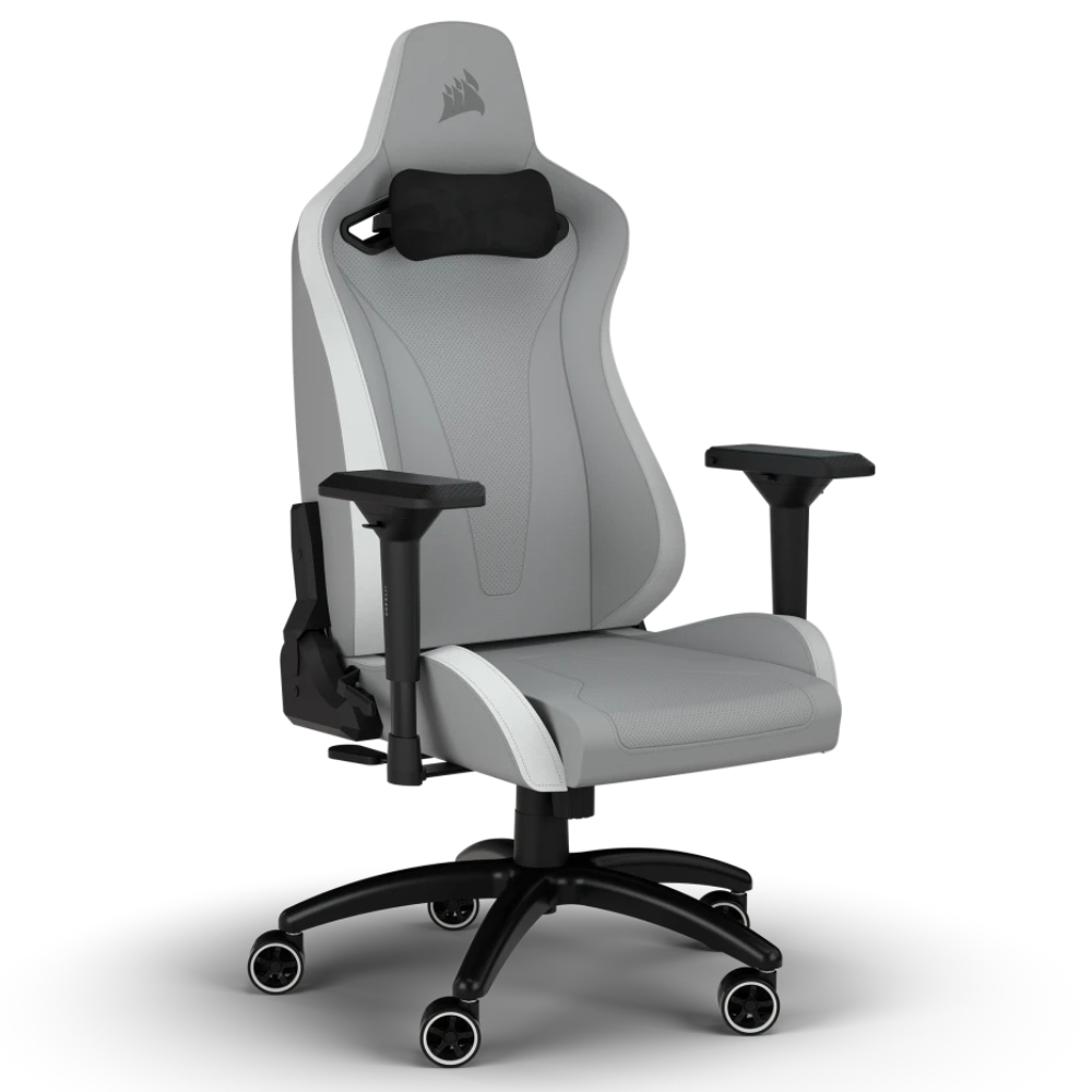 CORSAIR TC200 Plush Leatherette Siyah/Gri Oyuncu Koltuğu