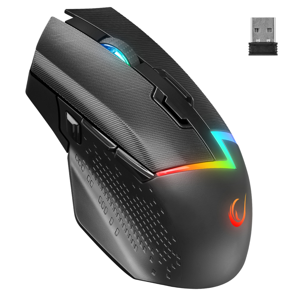 Rampage DROP M3 10000DPI Kablosuz RGB Siyah Gaming Mouse