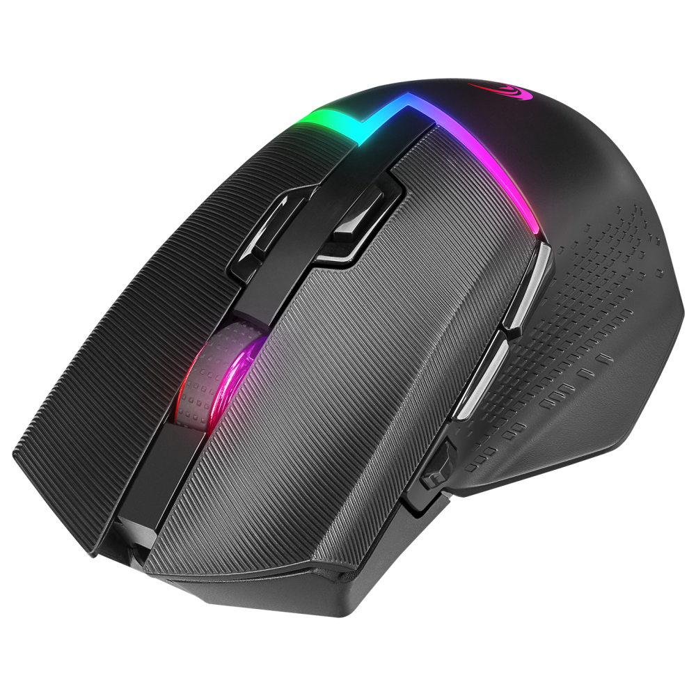 Rampage DROP M3 10000DPI Kablosuz RGB Siyah Gaming Mouse