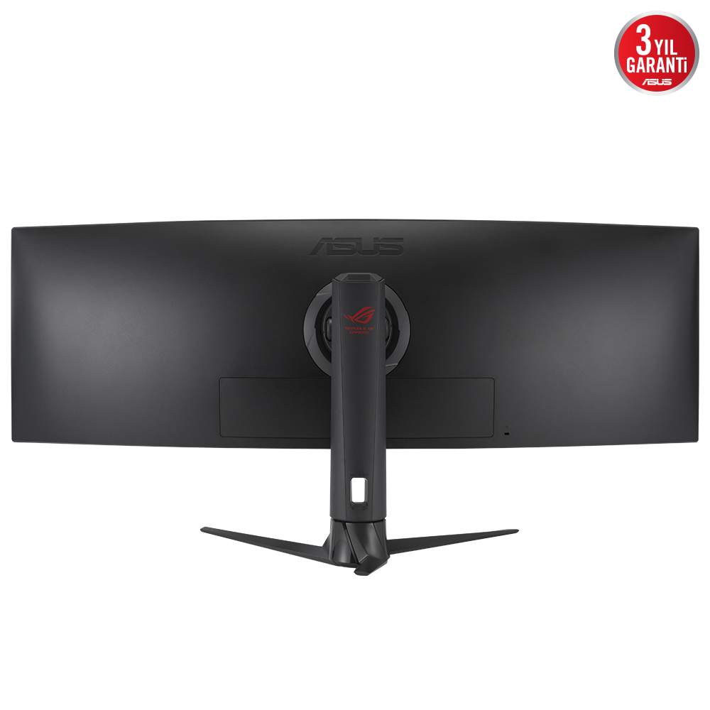 ASUS 49" ROG Strix XG49WCR 165Hz OC 1ms HDMI DP USB3.2 RJ45 HDR400 KVM Double QHD VA Curved Gaming Monitör