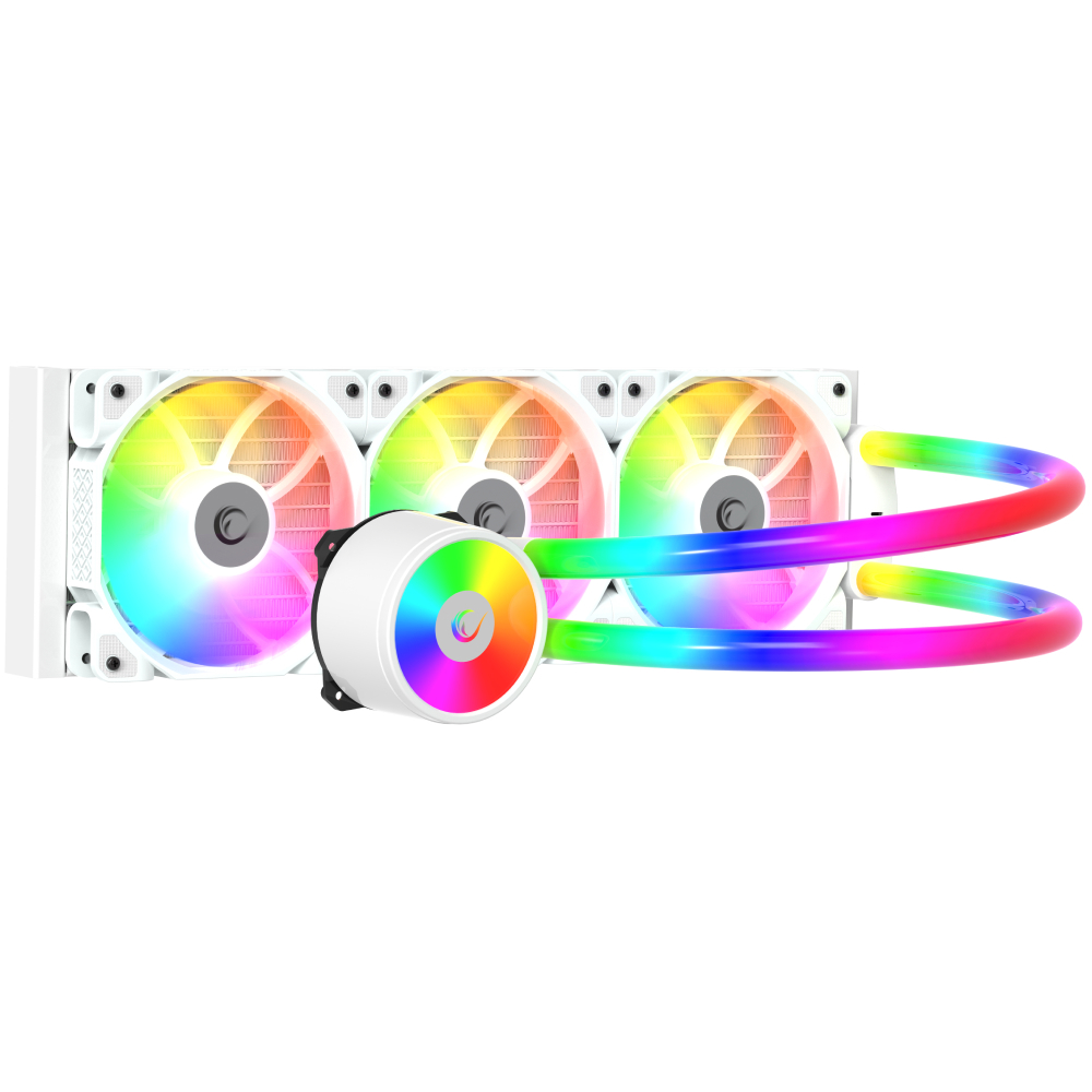 Rampage ICEBLADE C8 Beyaz ARGB 360mm İşlemci Sıvı Soğutucu görsel 1