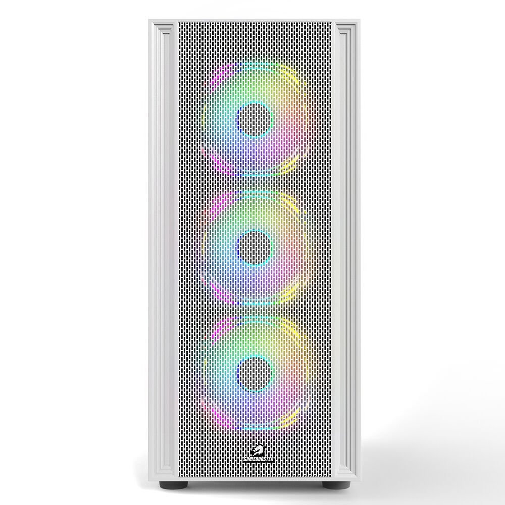 GameBooster GB-G1201BW 650W 80+ USB 3.0 Mesh ARGB Beyaz ATX Mid Tower Kasa
