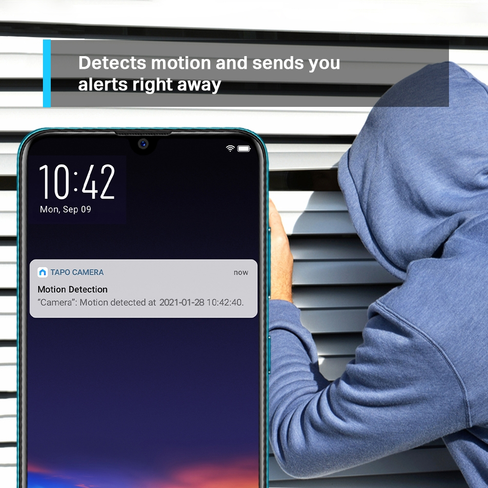 TP-LINK Tapo C210 Yatay/Dikey Hareketli Wi-Fi Güvenlik Kamerası