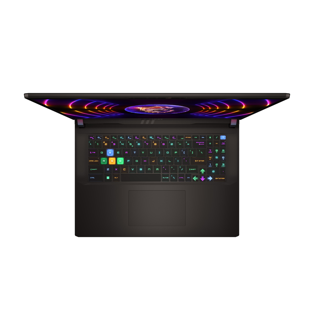MSI VECTOR GP78HX 13VH-479XTR i9-13950HX 32GB DDR5 RTX4080 GDDR6 12GB 2TB SSD 17.0 QHD+ 240Hz DOS Gaming Notebook