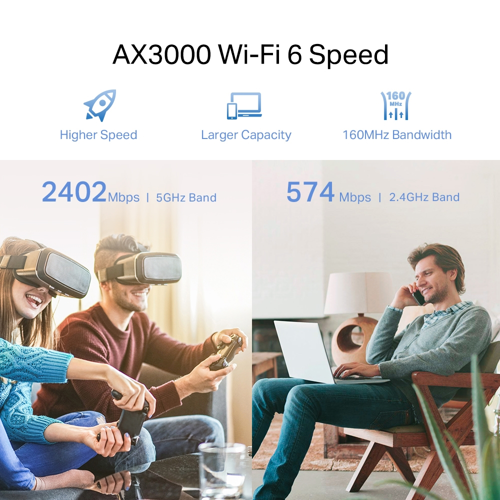 TP-LINK RE700X AX3000 Mesh Wi-Fi 6 Menzil Genişletici