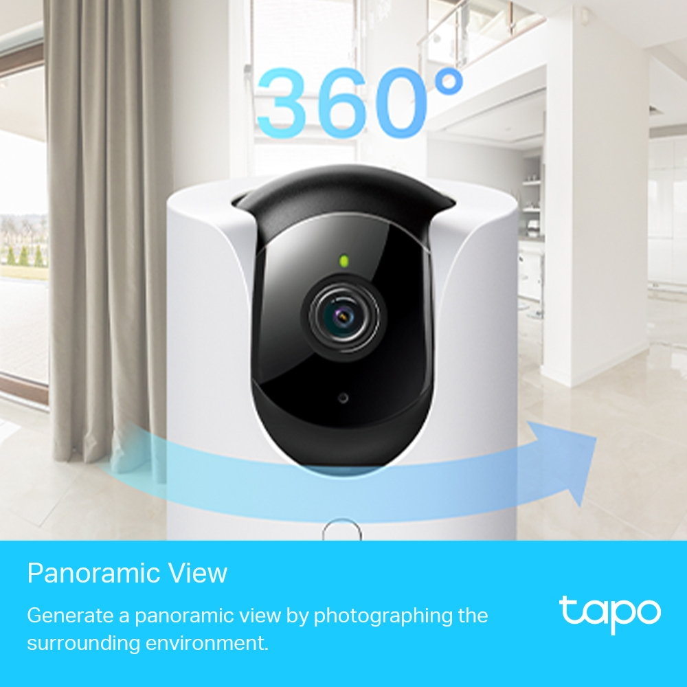 TP-LINK TAPO C225 Yatay/Dikey Hareketli Yapay Zekalı Wi-Fi Güvenlik Kamerası