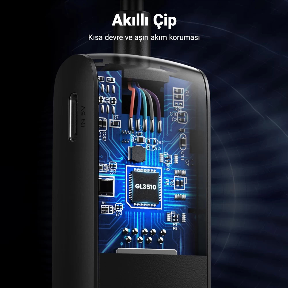 UGREEN 4 Portlu USB 3.0 25 cm Çoklayıcı HUB Adaptör