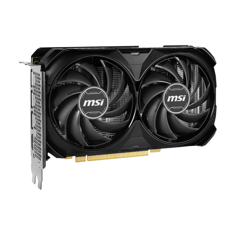 MSI GeForce RTX 4060 Ti VENTUS 2X BLACK 16G OC 16GB GDDR6 DLSS 3 128 Bit Ekran Kartı