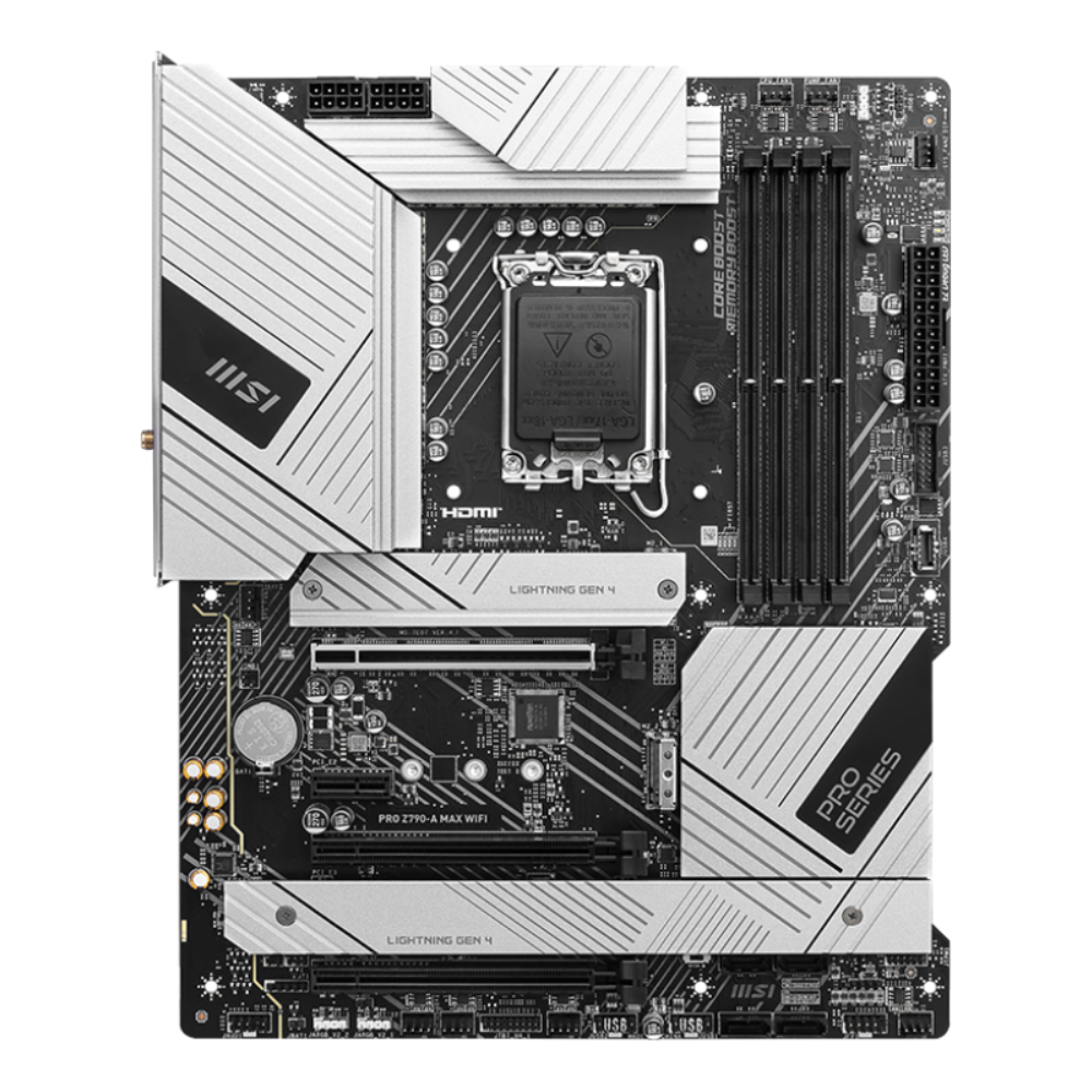 MSI PRO Z790-A MAX WIFI 7800Mhz(OC) DDR5 Soket 1700 M.2 HDMI ATX Anakart