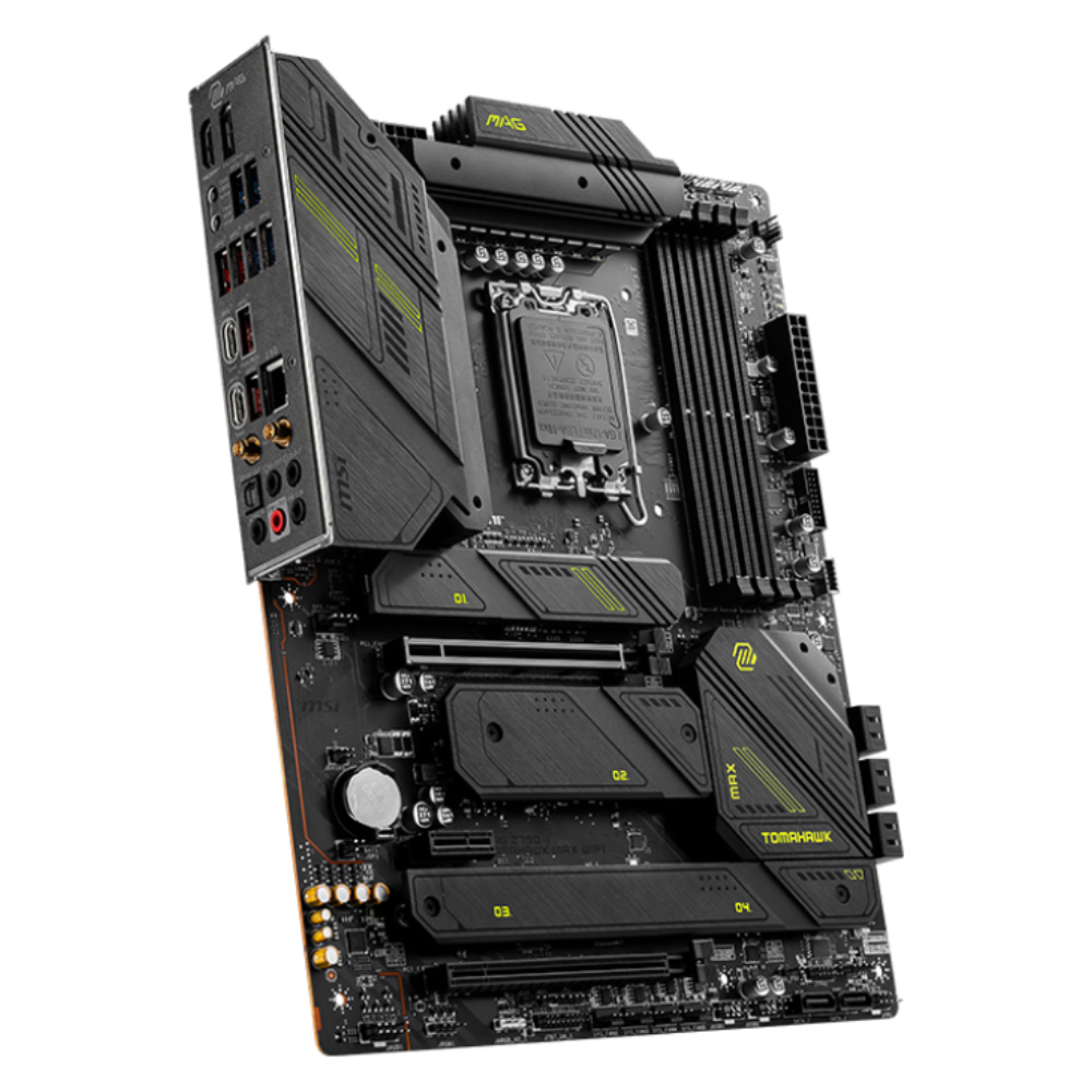 MSI MAG Z790 TOMAHAWK MAX WIFI 7600MHz(OC) DDR5 Soket 1700 M.2 HDMI DP ATX Anakart