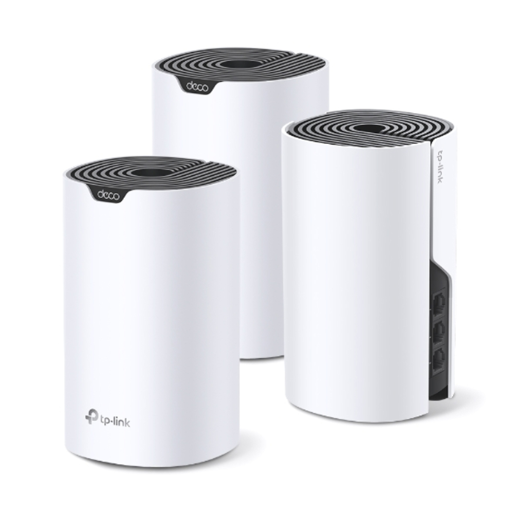 TP-LINK DECO S7 3P ROU AC1200 Bütün Ev Hybrid Wi-Fi Mesh Sistem