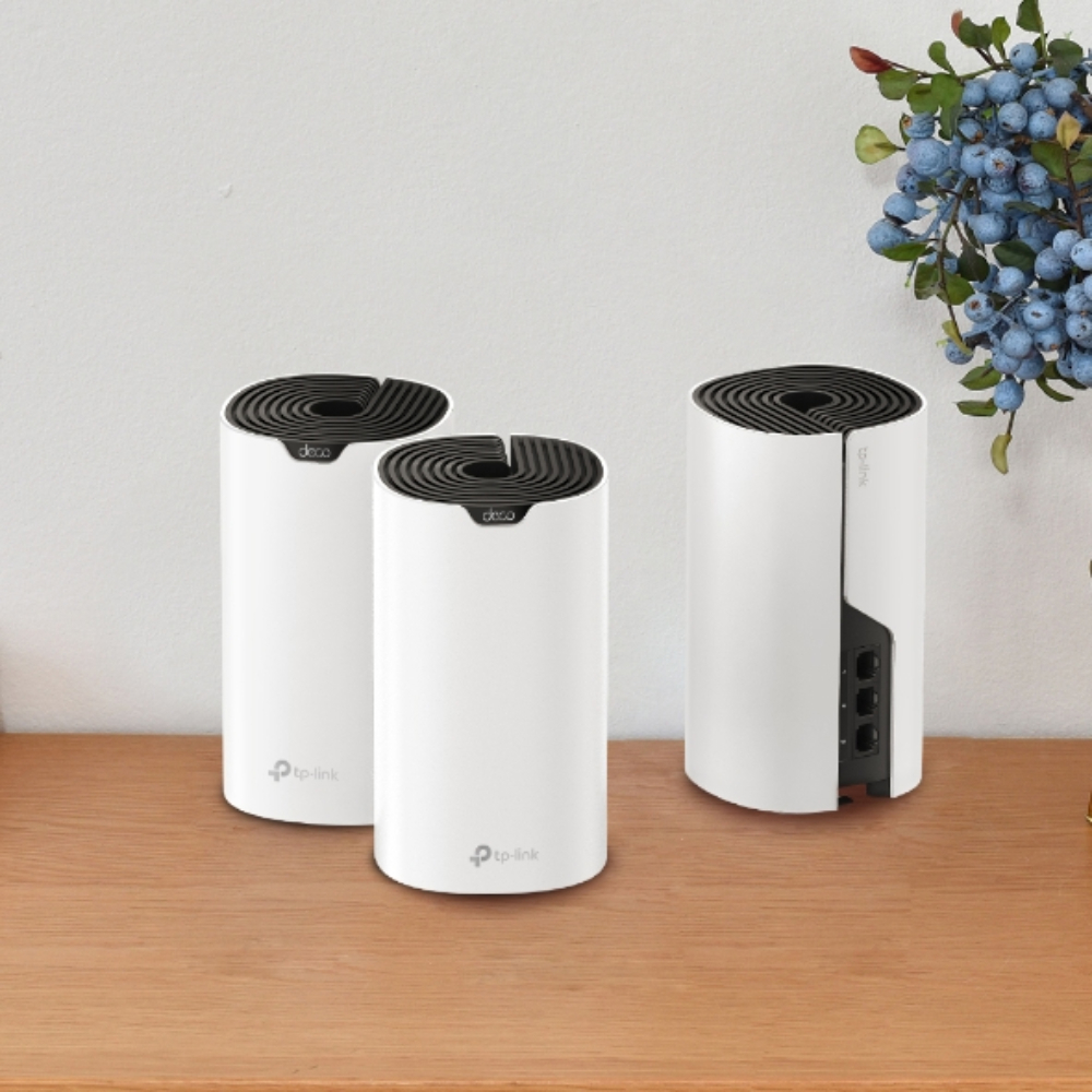 TP-LINK DECO S7 3P ROU AC1200 Bütün Ev Hybrid Wi-Fi Mesh Sistem