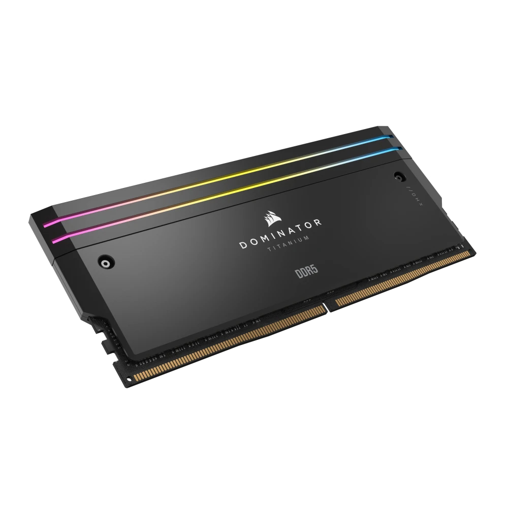 CORSAIR 48GB (2x24GB) Dominator Titanium 7200MHz RGB Siyah CL36