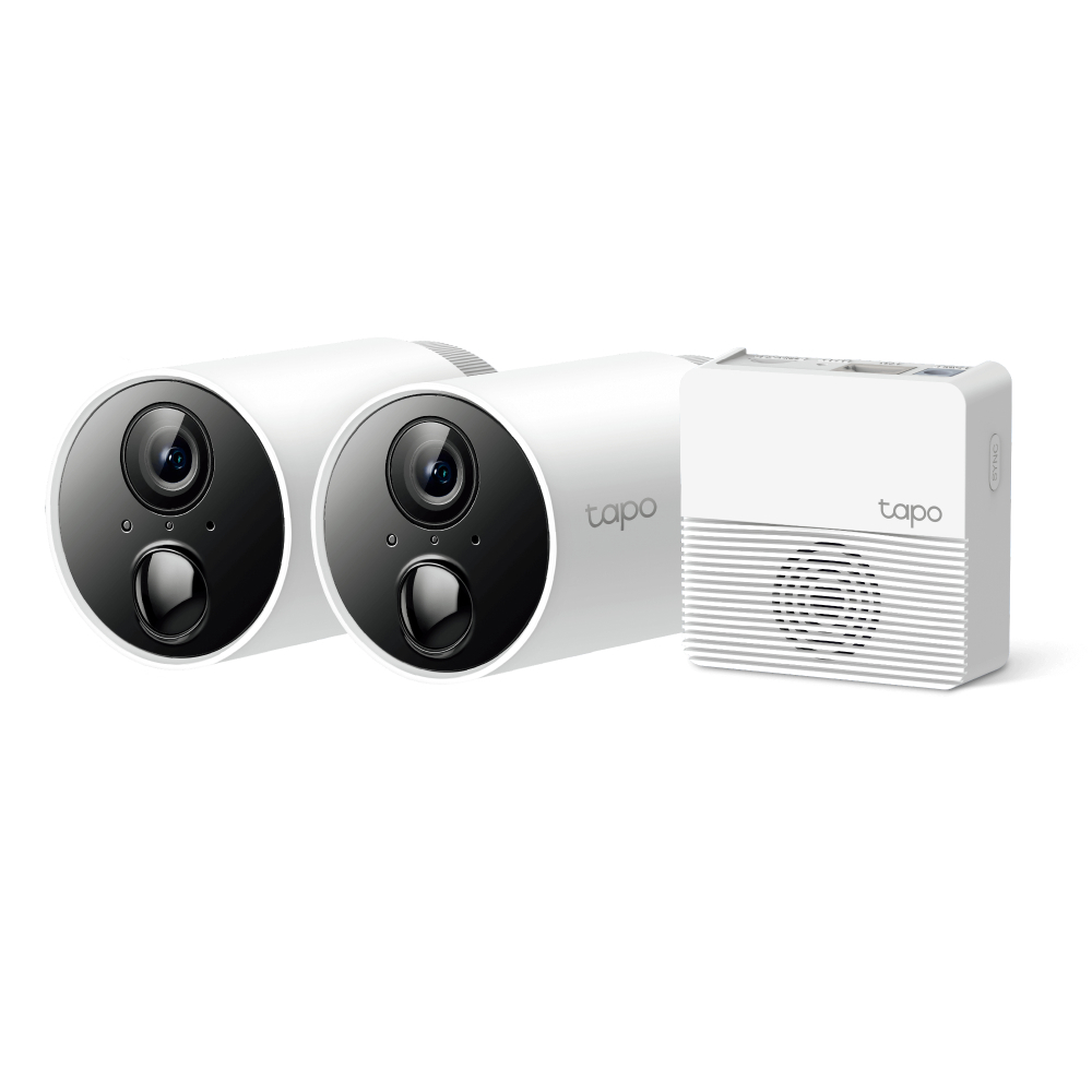 TP-LINK Tapo C400S2 Akıllı Kablosuz Güvenlik Kamerası Sistemi (2 Kameralı)