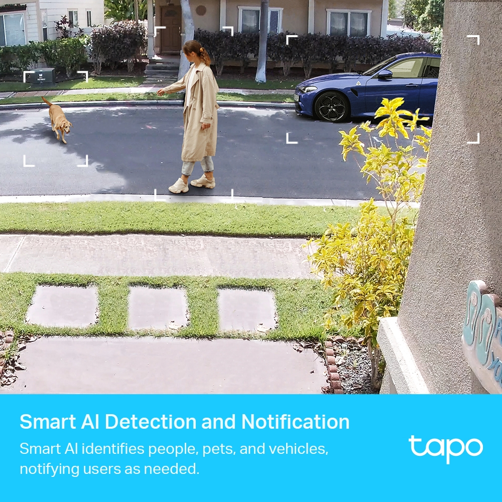 TP-LINK Tapo C400S2 Akıllı Kablosuz Güvenlik Kamerası Sistemi (2 Kameralı)