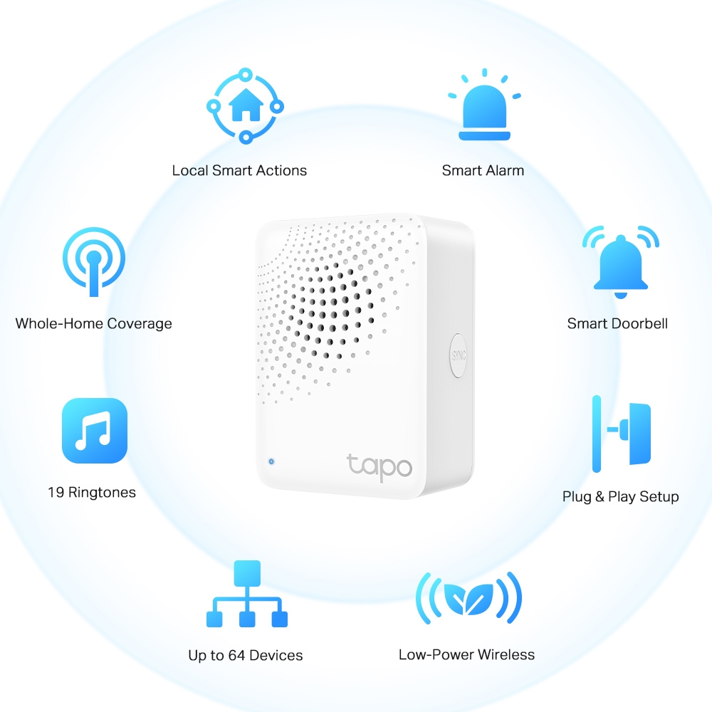 TP-LINK TAPO H100 Tapo H100 Zil Özellikli ile Tapo Akıllı Hub