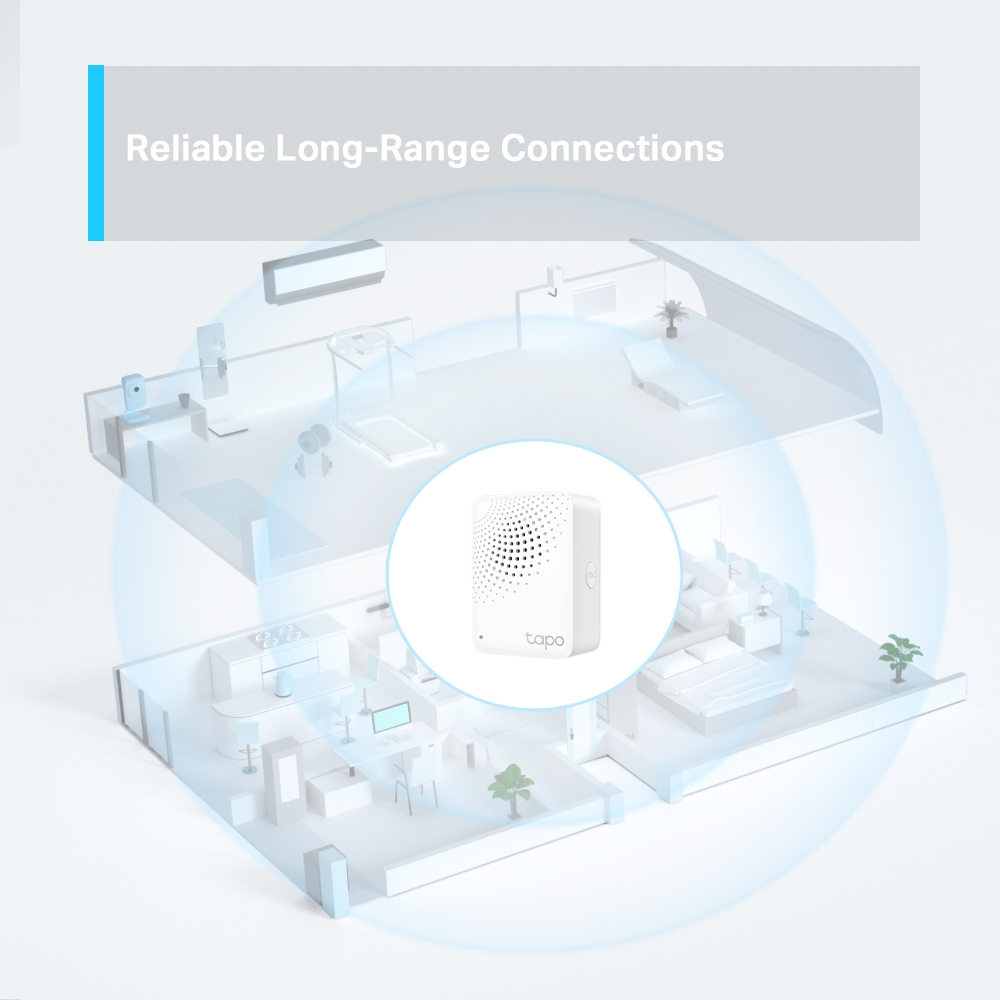 TP-LINK TAPO H100 Tapo H100 Zil Özellikli ile Tapo Akıllı Hub