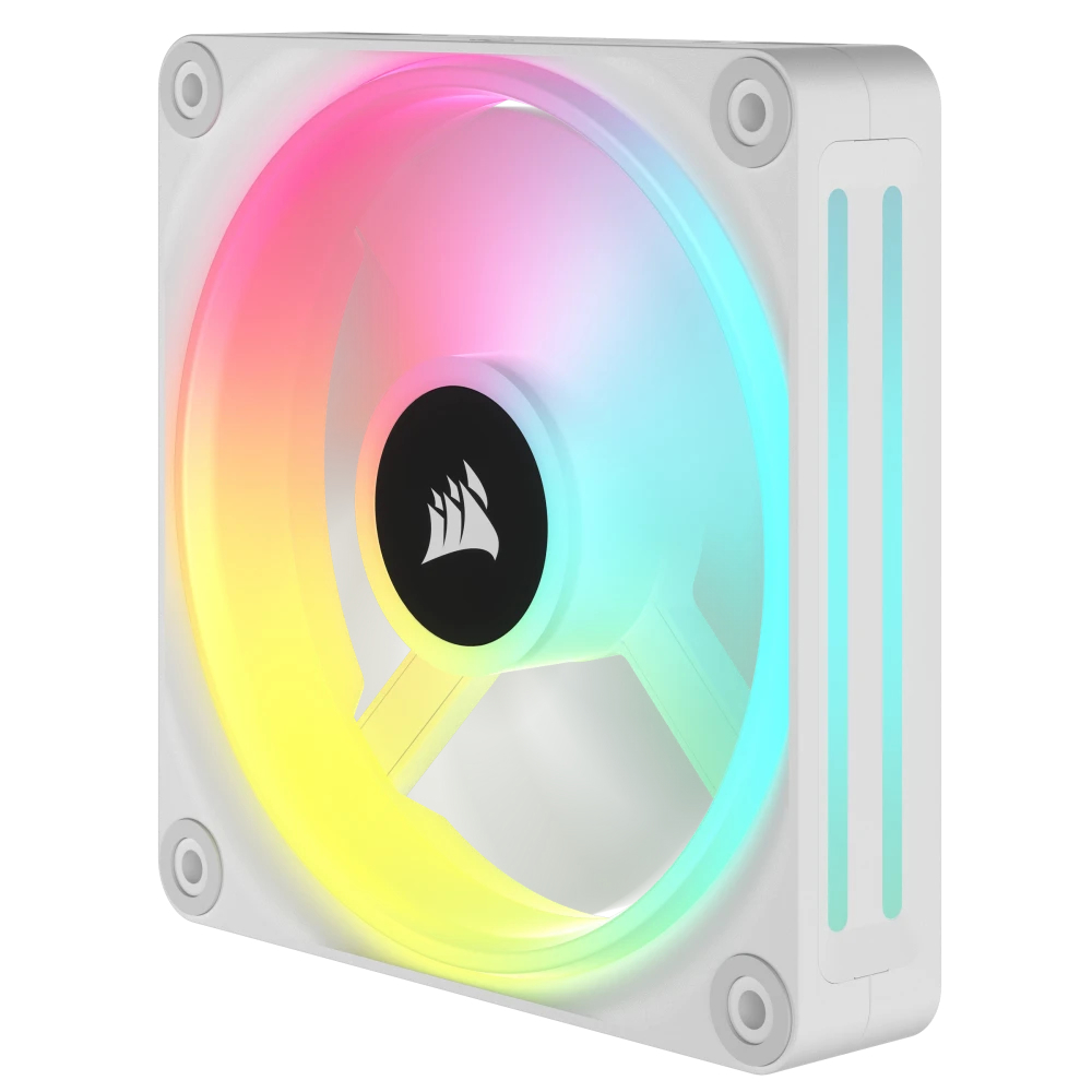 Corsair iCUE LINK QX RGB Series 120mm Manyetik Beyaz Fan Kiti | ITOPYA