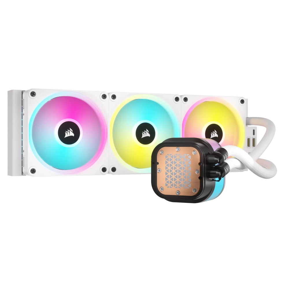 CORSAIR iCUE LINK H150i RGB AIO 360mm Beyaz Sıvı İşlemci Soğutucusu