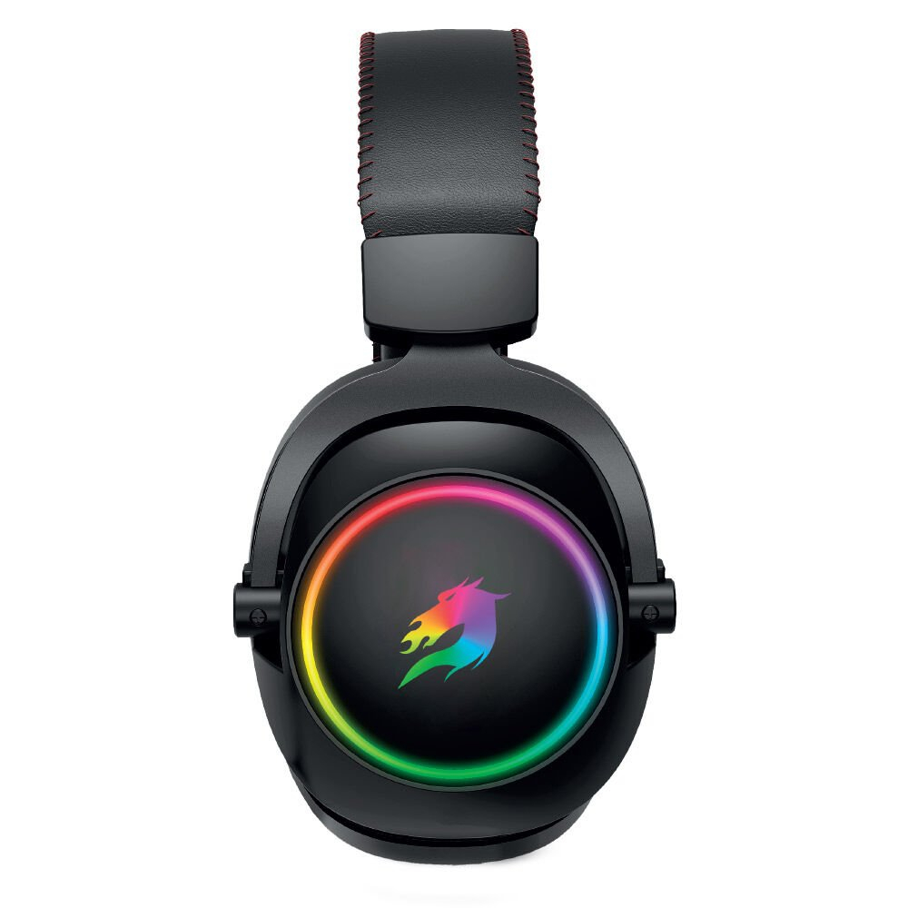 GameBooster WBH44  RGB Wireless 2.4G+BT Siyah Kablosuz Gaming Kulaklık
