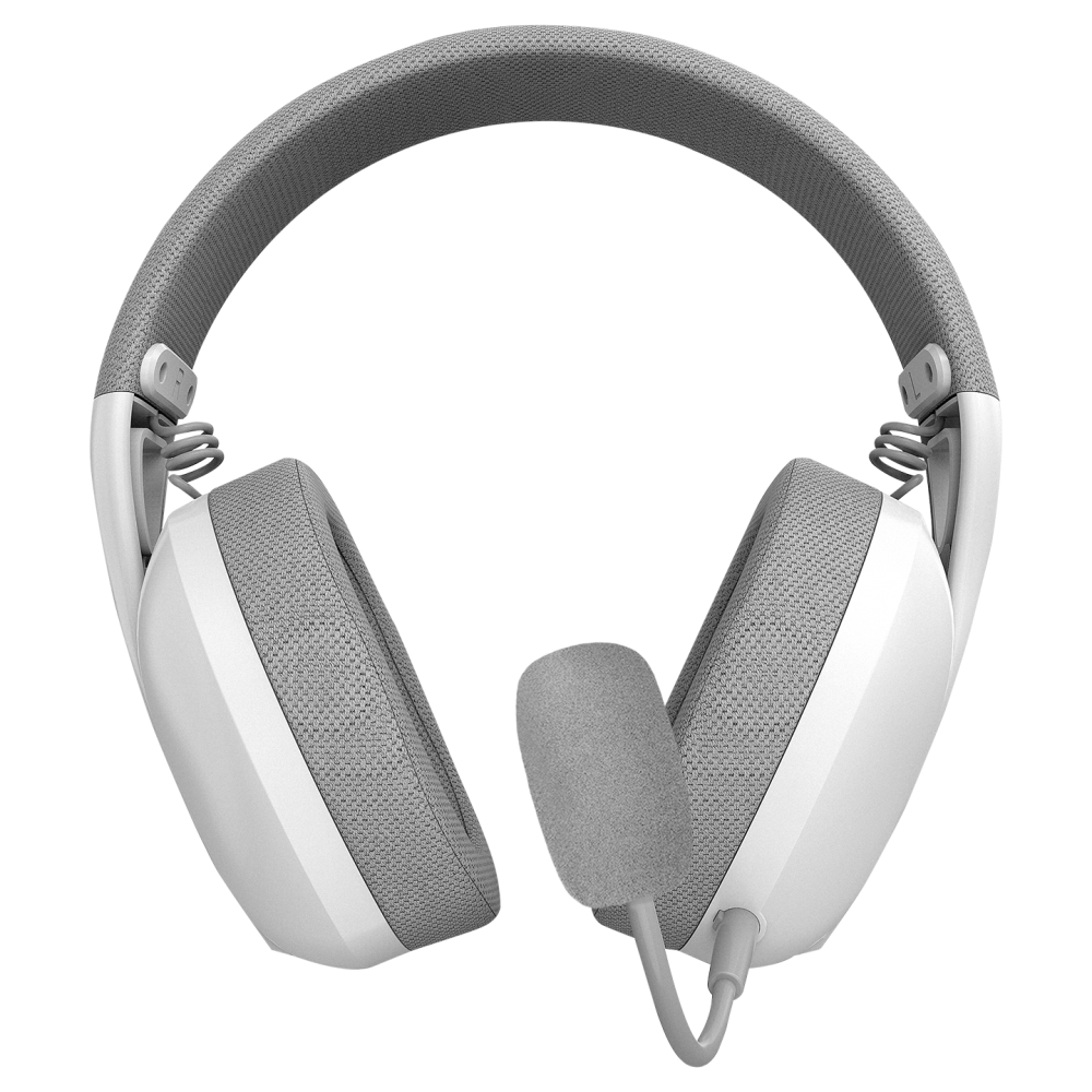 Rampage Crack H11 Beyaz/Gri Wireless 2.4G+ Bluetooth Mikrofonlu Oyuncu Kulaklığı