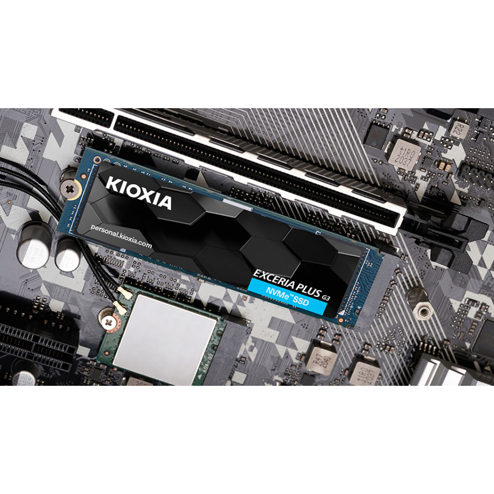 KIOXIA 2TB EXCERIA PLUS G3 Gen4 NVMe M.2 2280 SSD (5000MB Okuma / 3900MB Yazma)