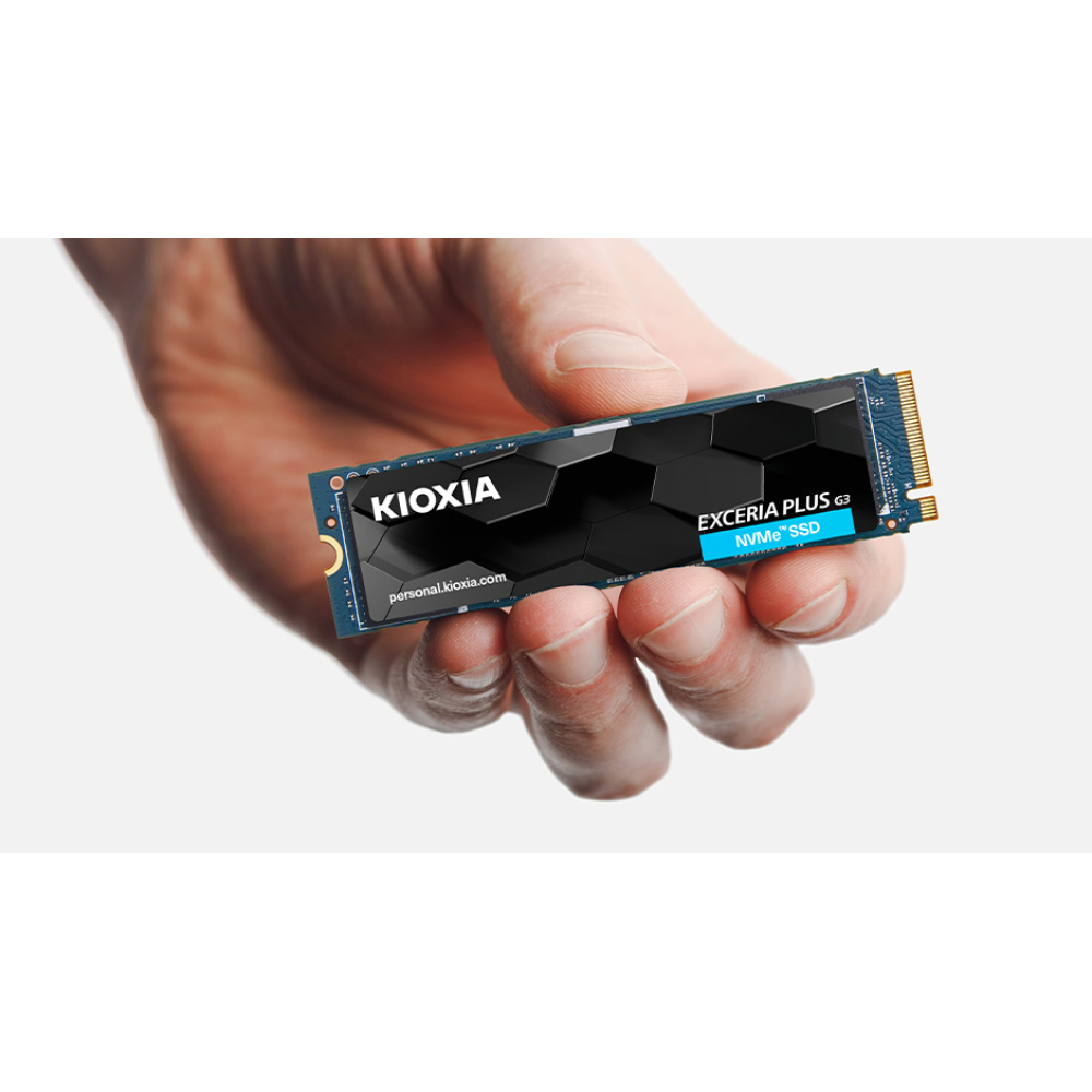 KIOXIA 2TB EXCERIA PLUS G3 Gen4 NVMe M.2 2280 SSD (5000MB Okuma / 3900MB Yazma)