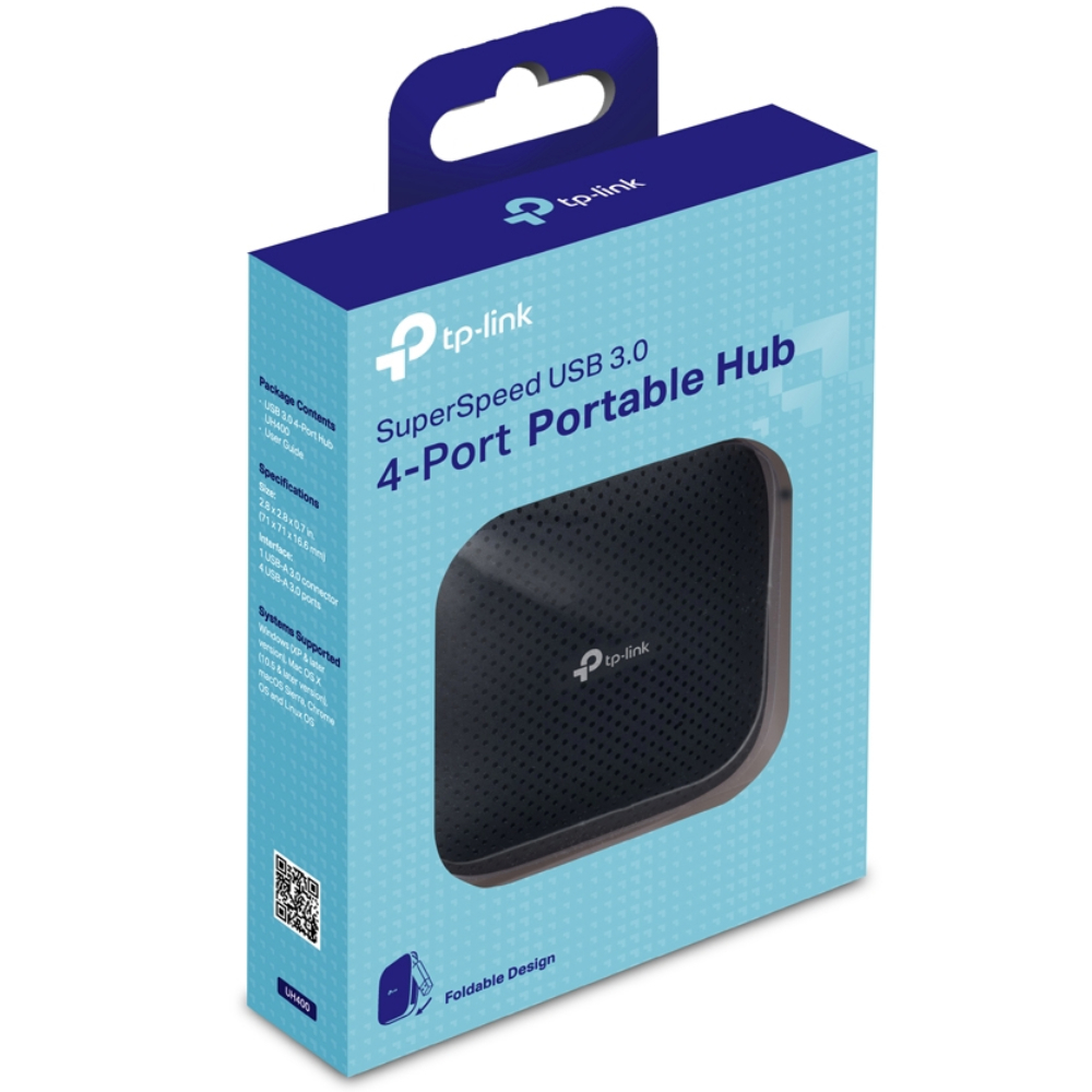 TP-LINK UH400 USB 3.0 4-Port Portatif Hub
