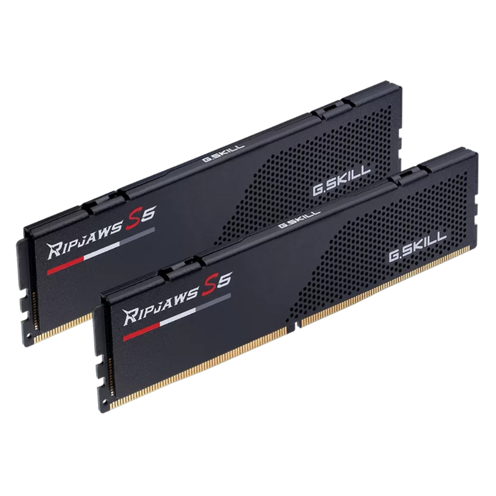 GSKILL 64GB (2X32GB) Ripjaws S5 Siyah DDR5 6000Mhz CL36 Dual Kit Ram
