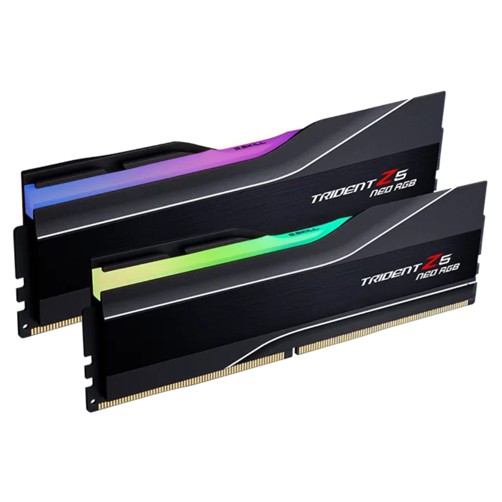 GSKILL 48GB (2X24GB) Trident Z5 Neo Siyah DDR5 6400Mhz CL32 AMD EXPO Dual Kit Ram