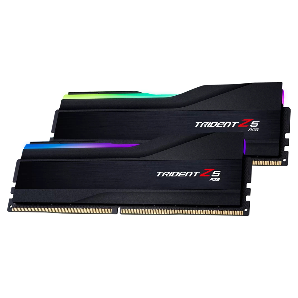 GSKILL 96GB (2X48GB) Trident Z5 RGB Siyah DDR5 6400Mhz CL32 Intel XMP Dual Kit Ram