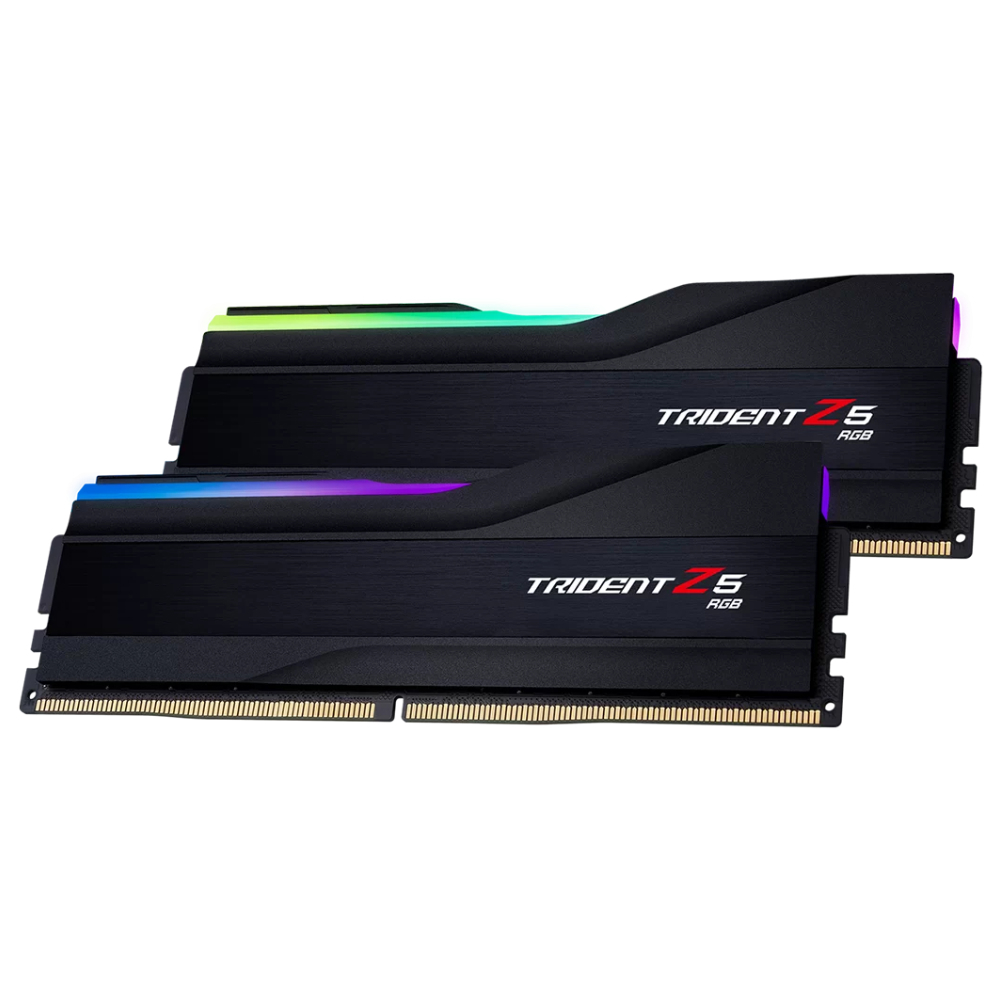 GSKILL 48GB (2X24GB) Trident Z5 RGB Siyah DDR5 7200Mhz CL36 Intel XMP Dual Kit Ram