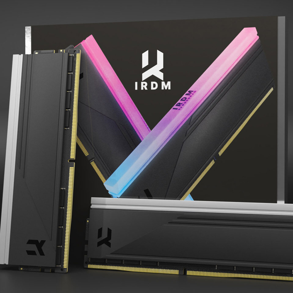 GOODRAM 64GB (2x32GB) IRDM RGB 6800MHz CL34 DDR5 Siyah Dual Kit Ram