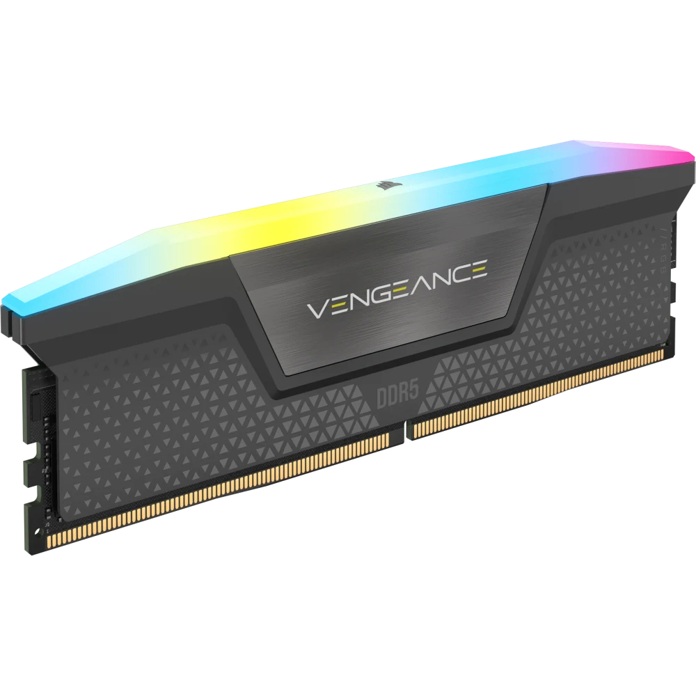 CORSAIR 64GB(2x32GB) Vengeance RGB 6000MHz CL30 DDR5 EXPO/XMP Siyah Dual Kit Ram