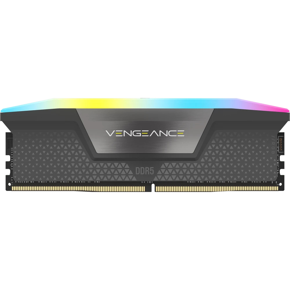 CORSAIR 64GB(2x32GB) Vengeance RGB 6000MHz CL30 DDR5 EXPO/XMP Siyah Dual Kit Ram